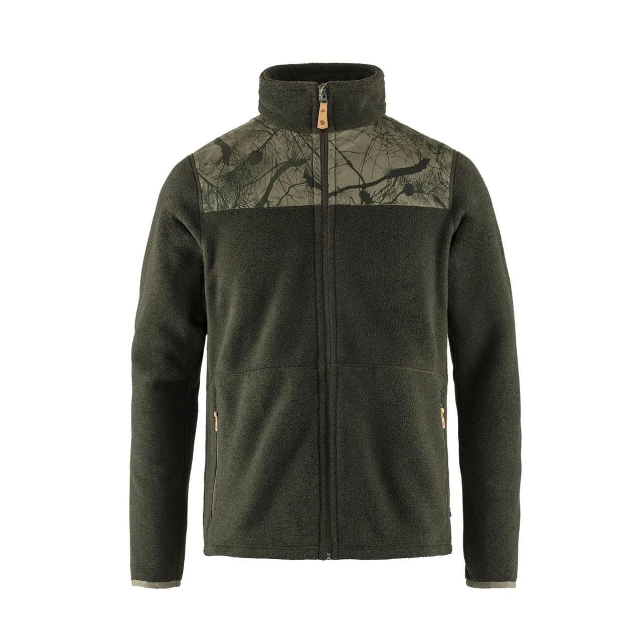 Fjällräven Mens Lappand Fleece (Grøn (LAUREL GREEN-GRN CAMO/625-626) Small)