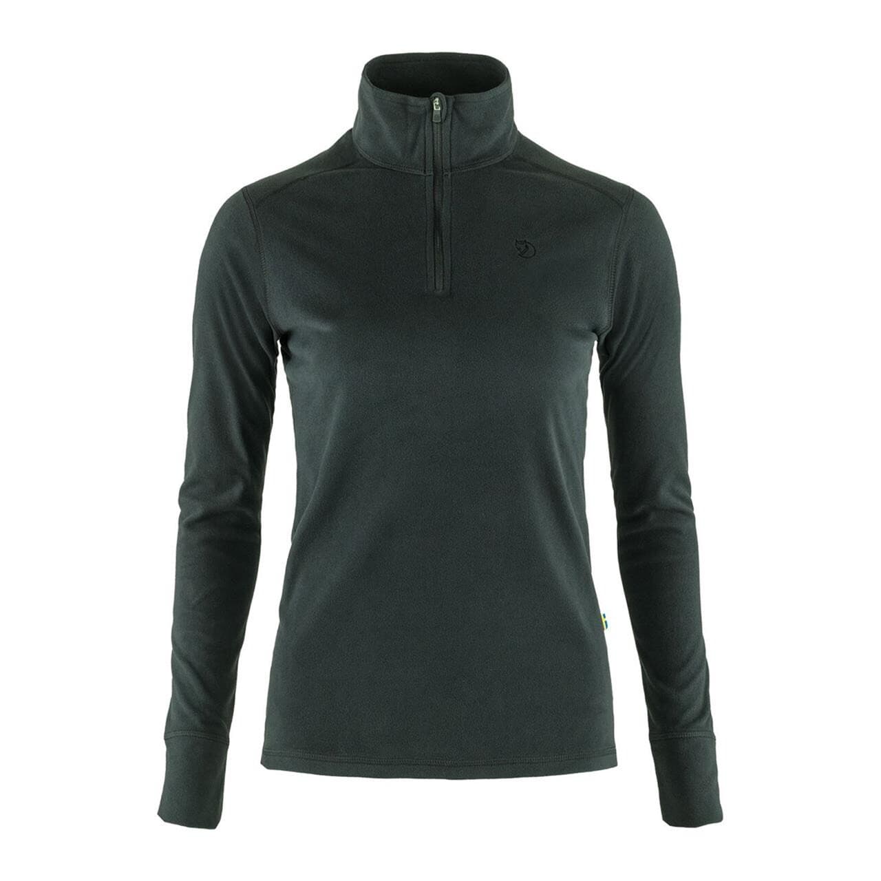 Fjällräven Womens Skare Half Zip (Sort (BLACK/550) X-small)