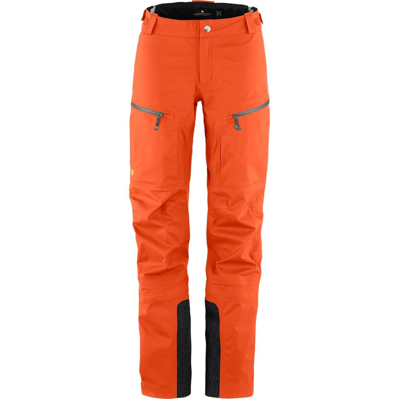 Fjällräven Womens Bergtagen Eco-shell Trousers (Orange (HOKKAIDO ORANGE/208) 34)