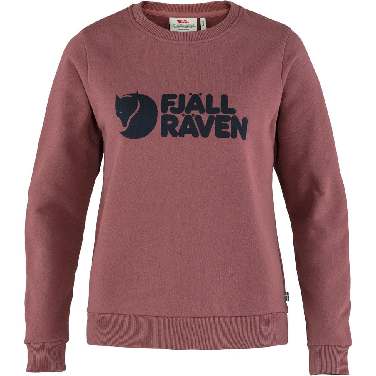 Fjällräven Womens Fjällräven Logo Sweater (Rød (MESA PURPLE/410) Medium)