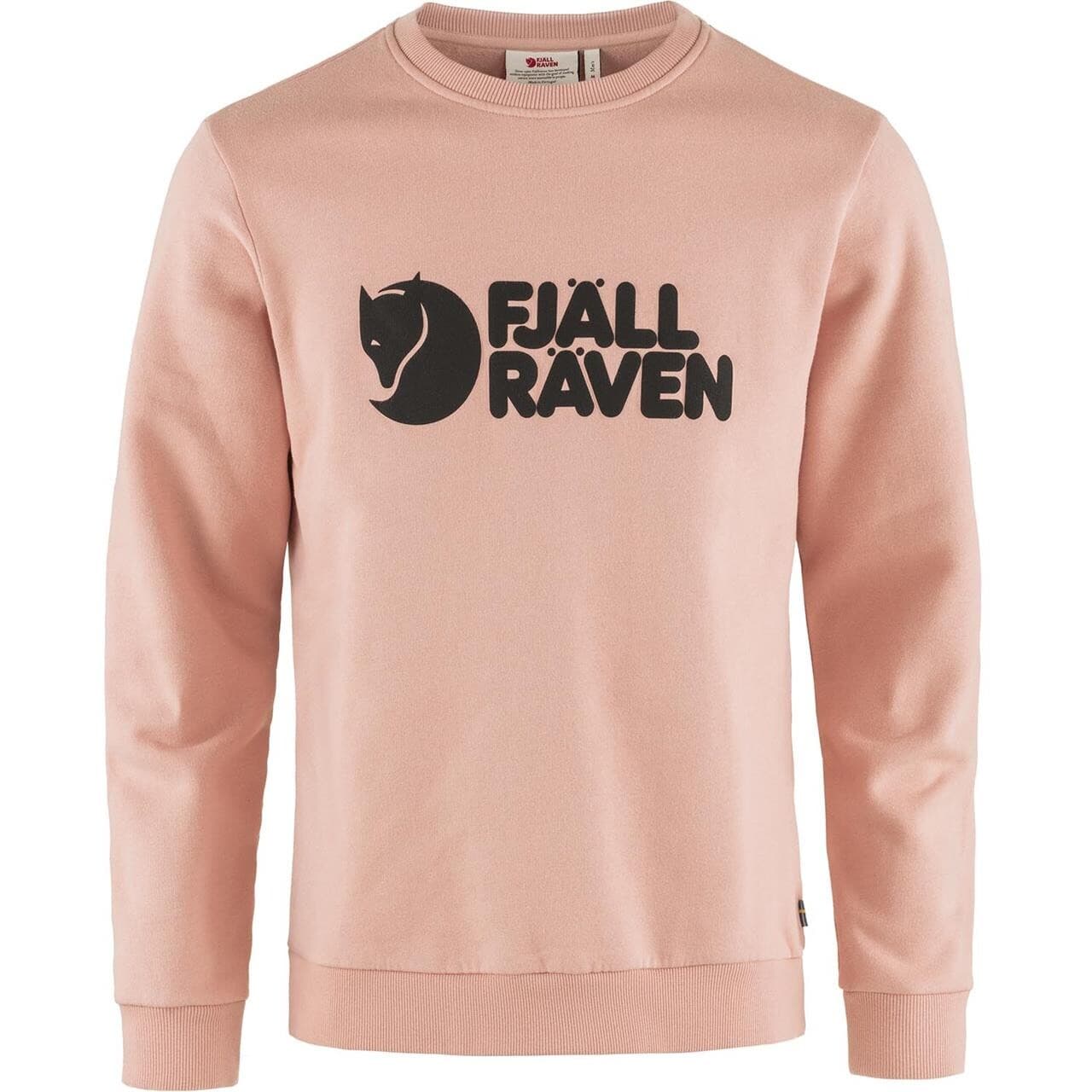 Fjällräven Mens Fjällräven Logo Sweater (Lyserød (CHALK ROSE/302) XX-large)
