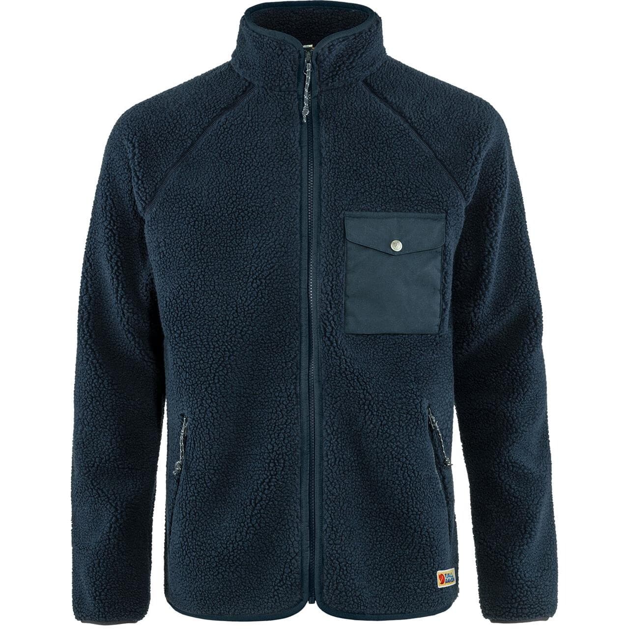 Fjällräven Mens Vardag Pile Fleece (Blå (NAVY/560) Medium)