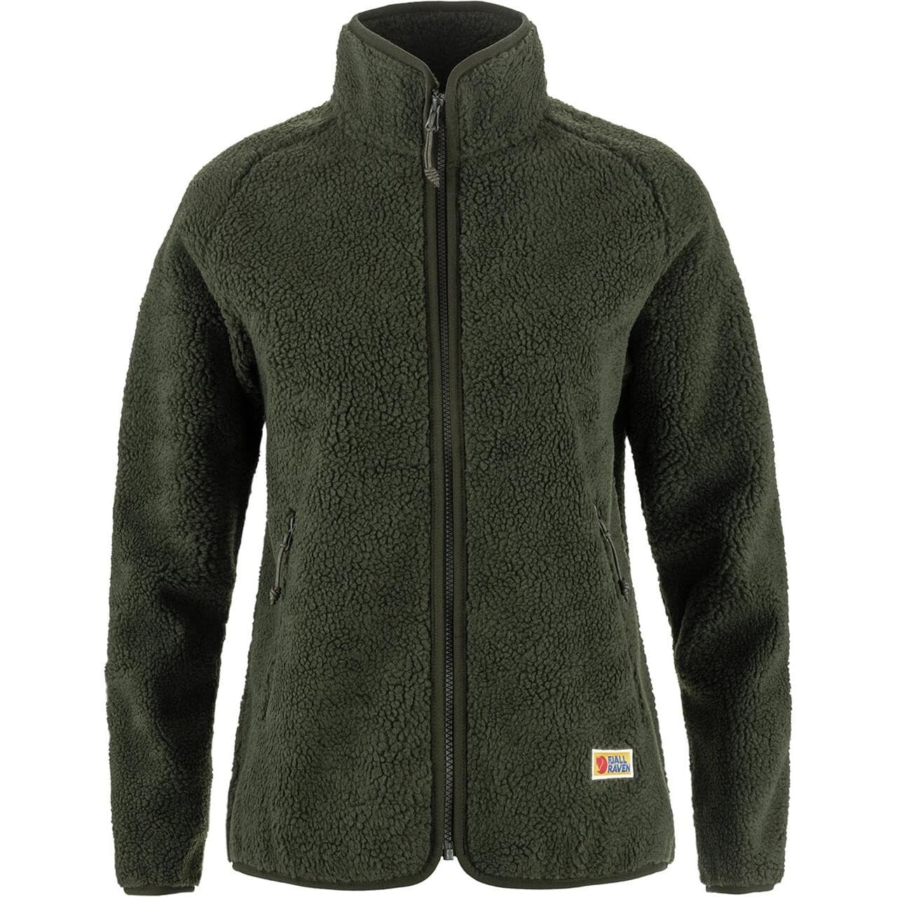 Fjällräven Womens Vardag Pile Fleece (Grøn (DEEP FOREST/662) Large)