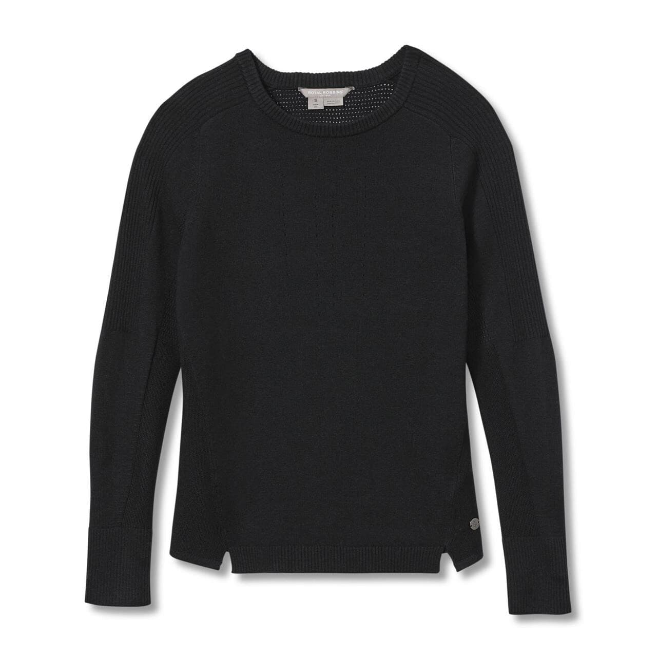 Royal Robbins Womens Ventour Sweater (Sort (JET BLACK) Large)