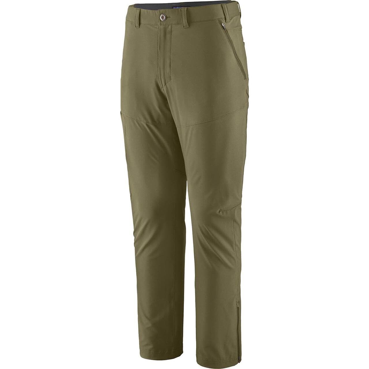 Patagonia Mens Altvia Trail Pants Reg (Grøn (TENT GREEN) W32)