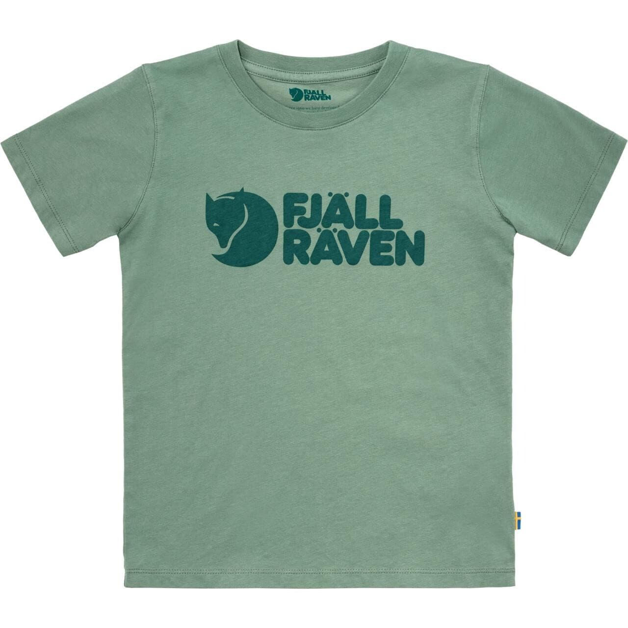 Fjällräven Kids Fjällräven Logo T-shirt (Grøn (PATINA GREEN/614) 122 cm)