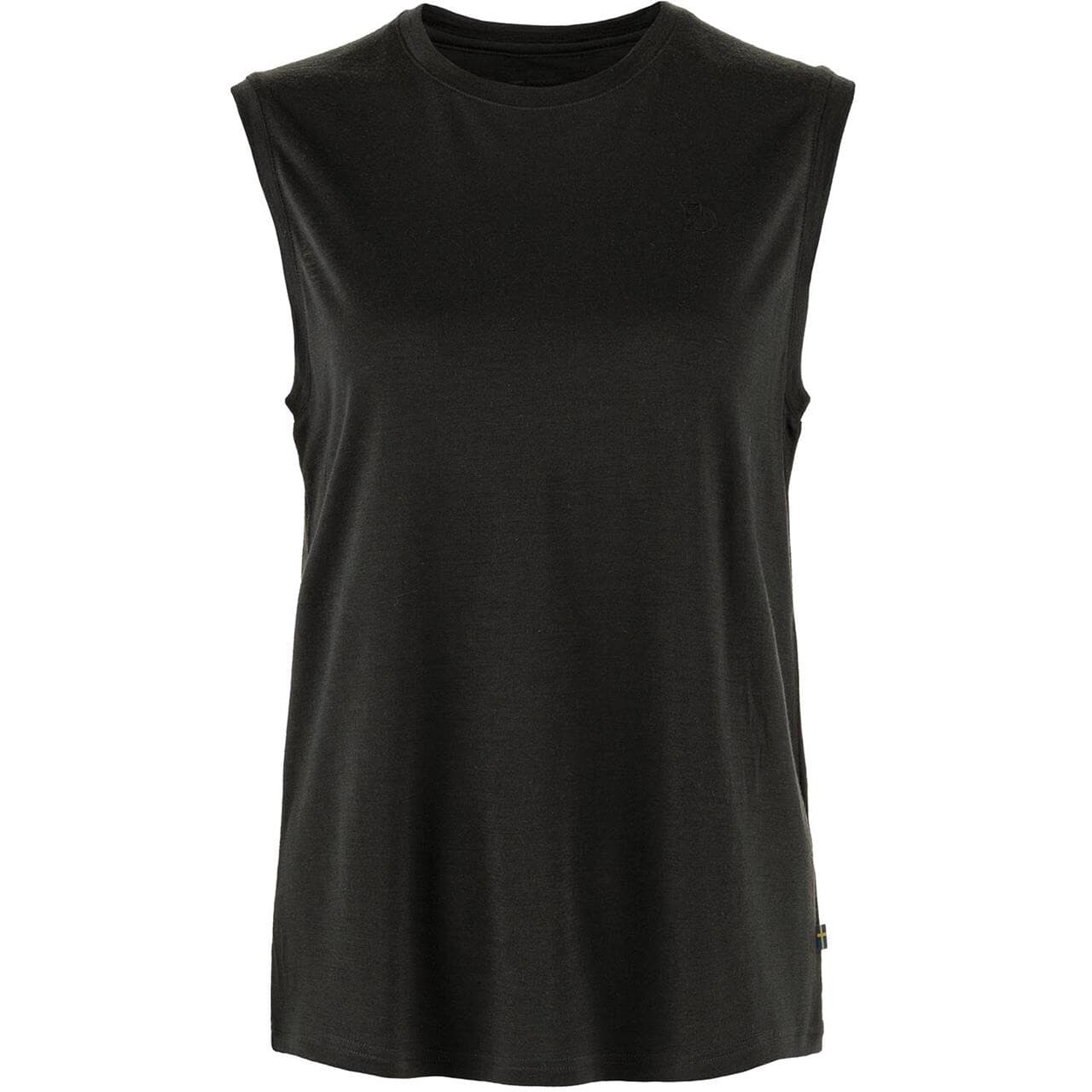 Fjällräven Womens Abisko Wool Tank Top (Sort (BLACK/550) Small)