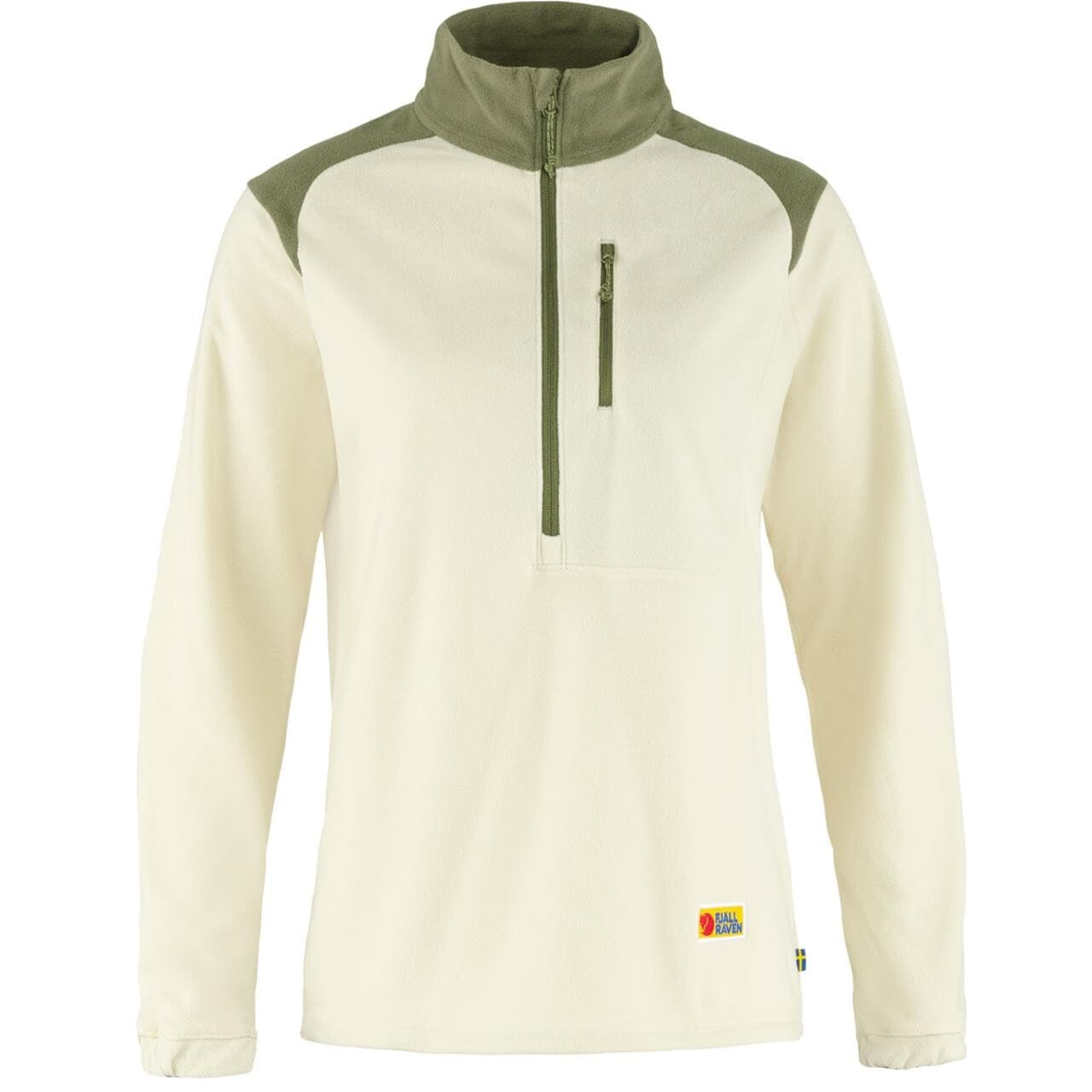 Fjällräven Womens Vardag Lite Fleece (Hvid (CHALK WHITE-LT OLIVE/113-622) Medium)