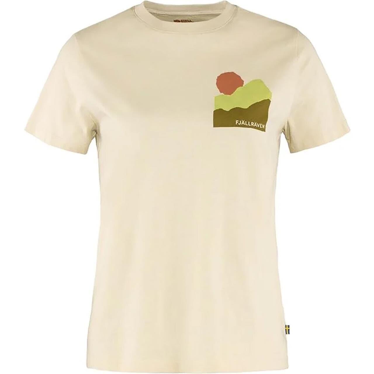 Fjällräven Womens Nature T-shirt (Hvid (CHALK WHITE/113) X-small)