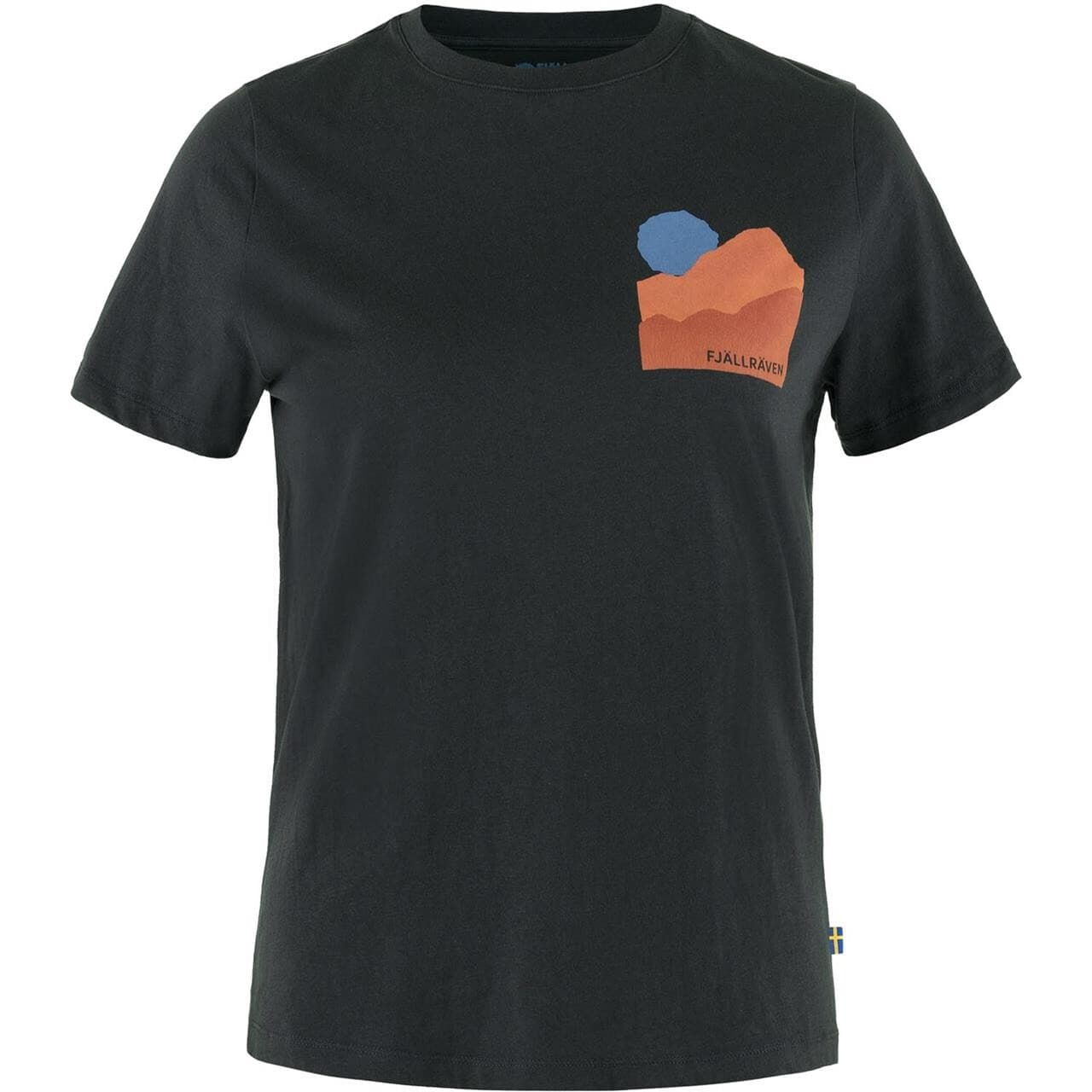 Fjällräven Womens Nature T-shirt (Sort (BLACK/550) X-small)