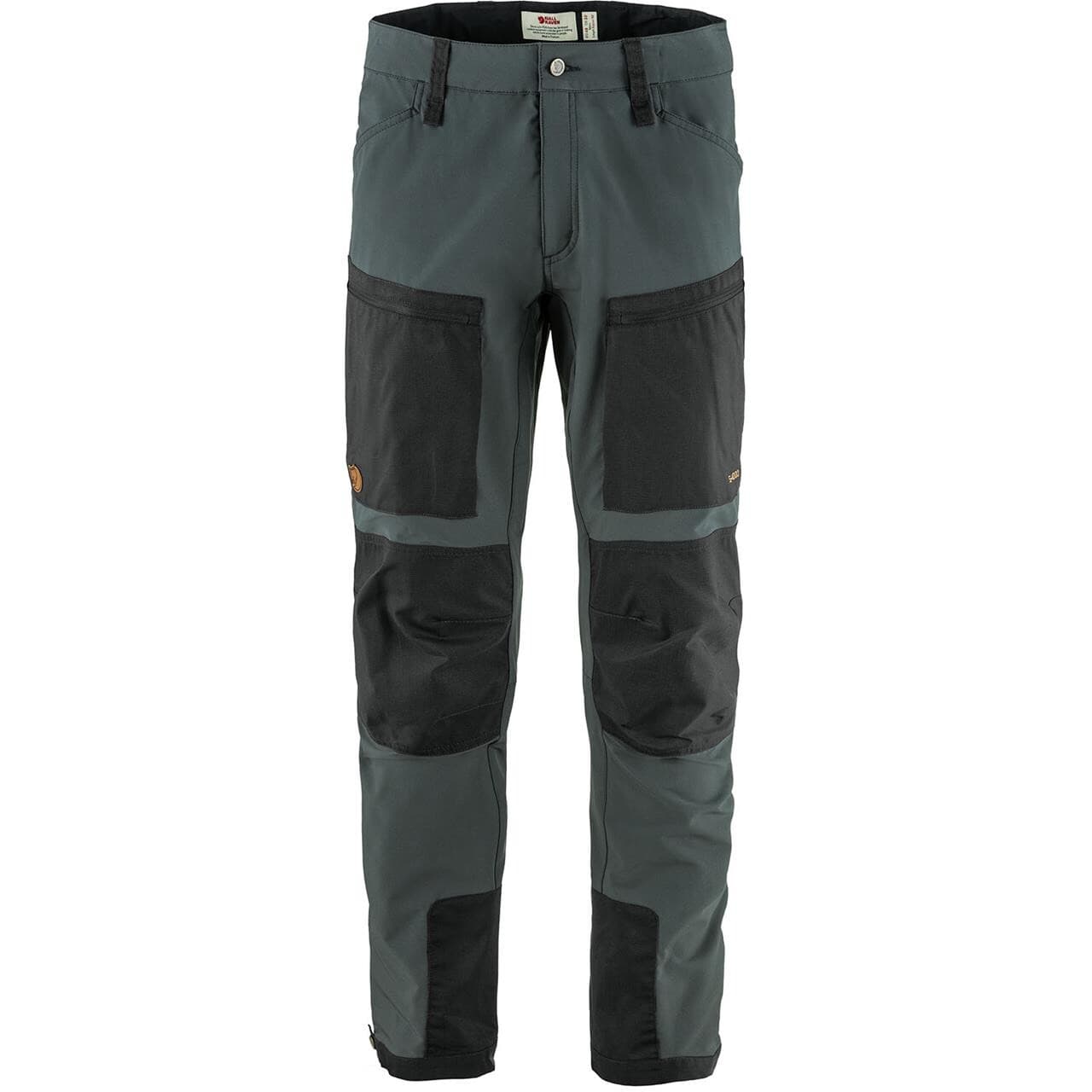 Fjällräven Mens Keb Agile Trousers (Sort (BASALT-IRON GREY/050-048) 44 lang)