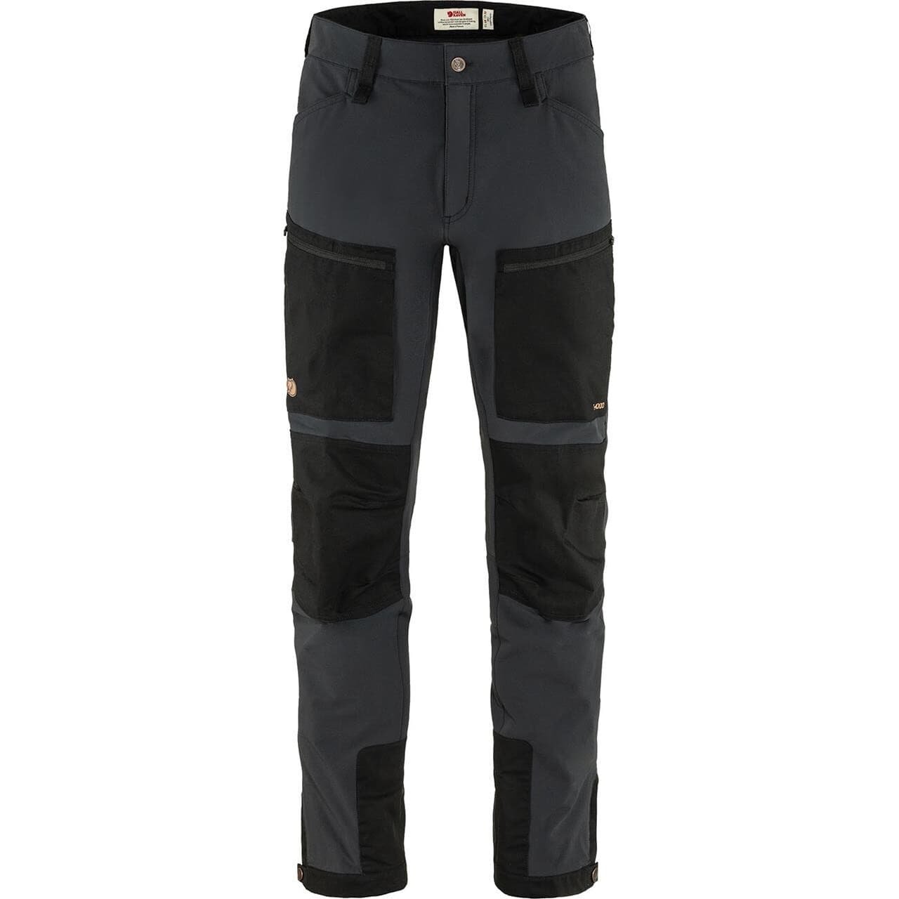 Fjällräven Mens Keb Agile Trousers (Sort (BLACK-BLACK/550-550) 50)