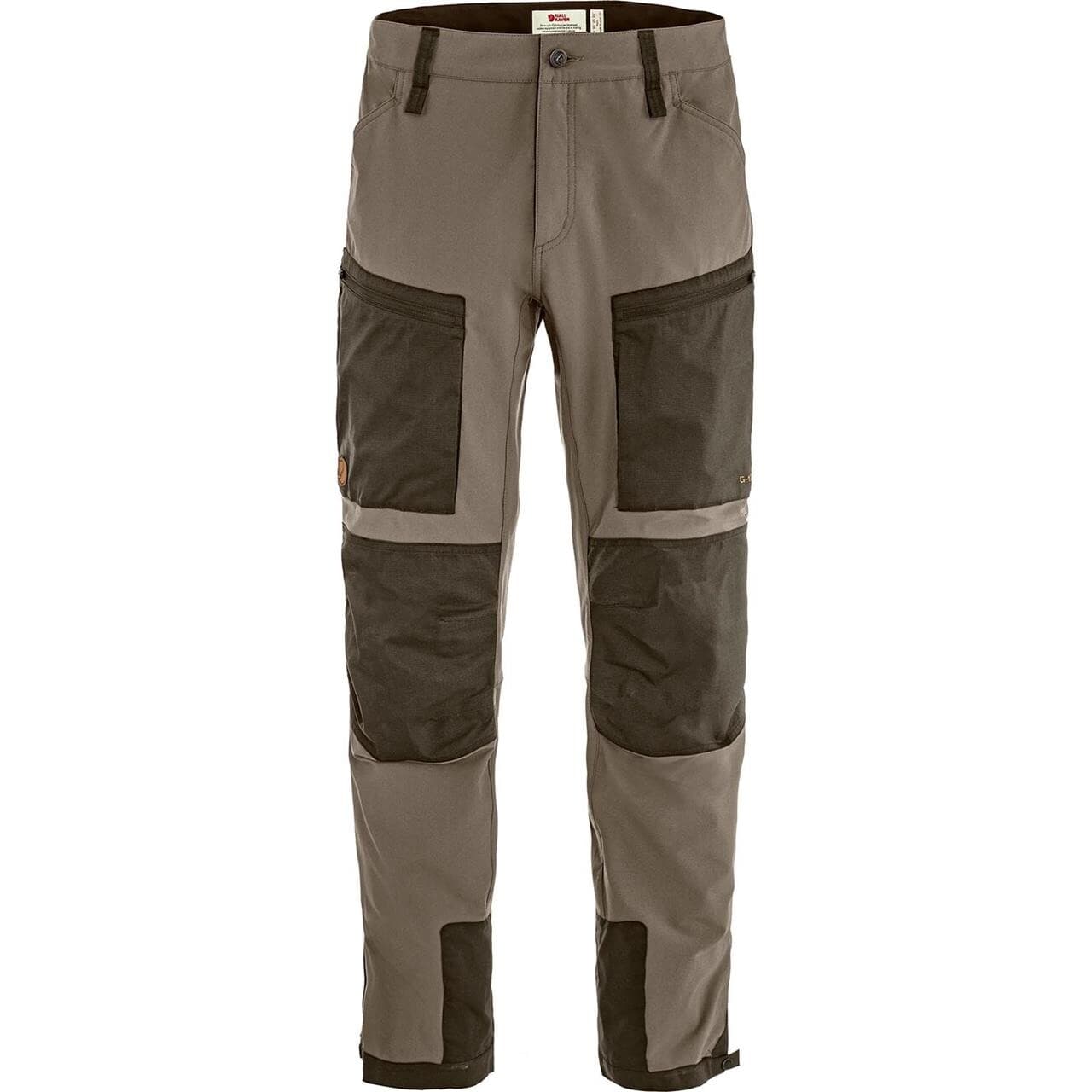 Fjällräven Mens Keb Agile Trousers (Brun (SUEDE BROWN-DK OLIVE/244-633) 44 kort)