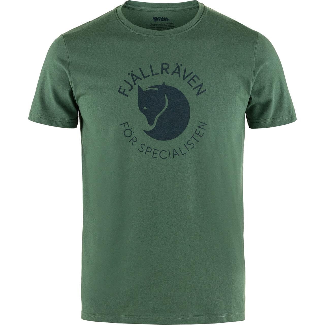 Fjällräven Mens Fjällräven Fox T-shirt (Grøn (DEEP PATINA/679) Medium)