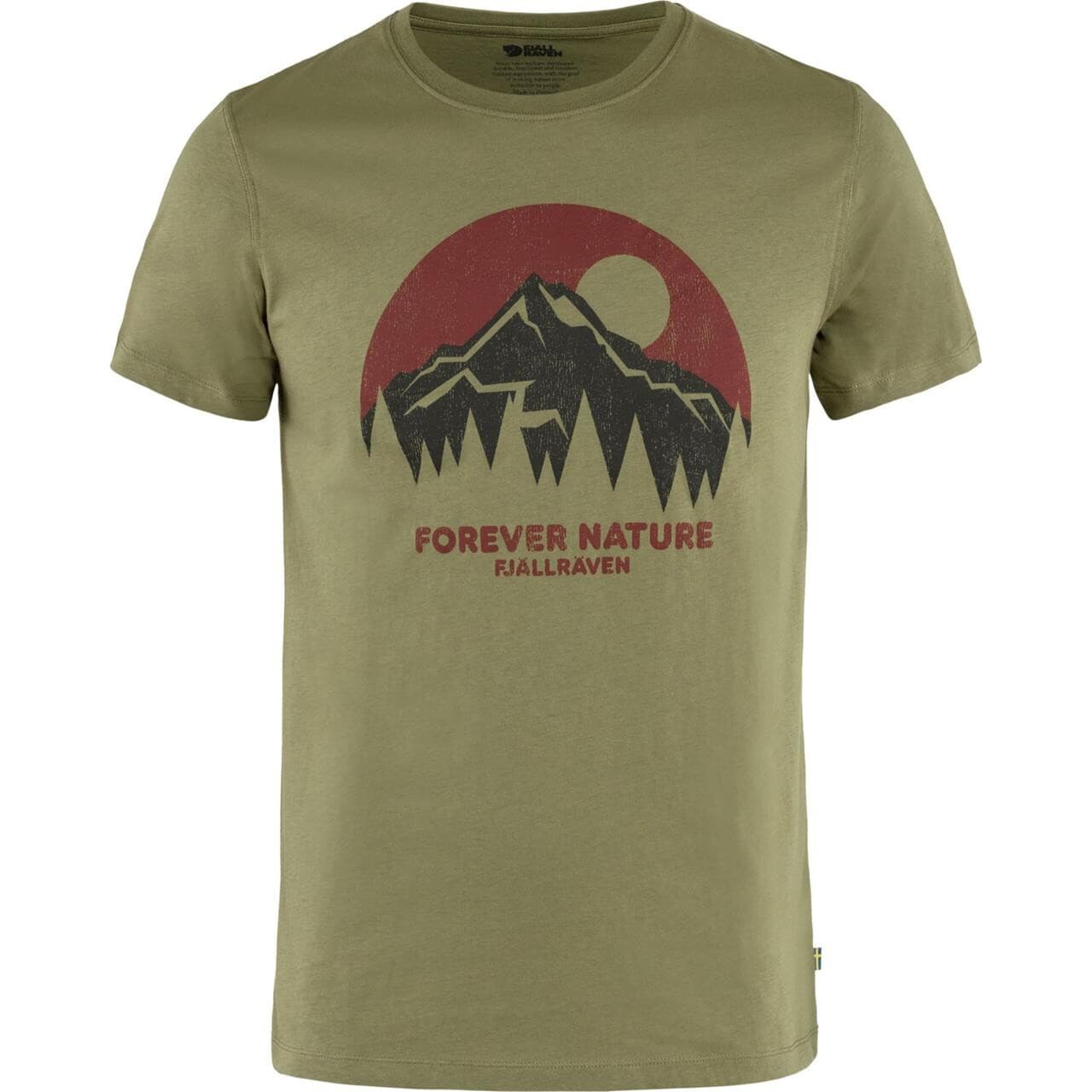 Fjällräven Mens Nature T-shirt (Grøn (GREEN/620) Small)