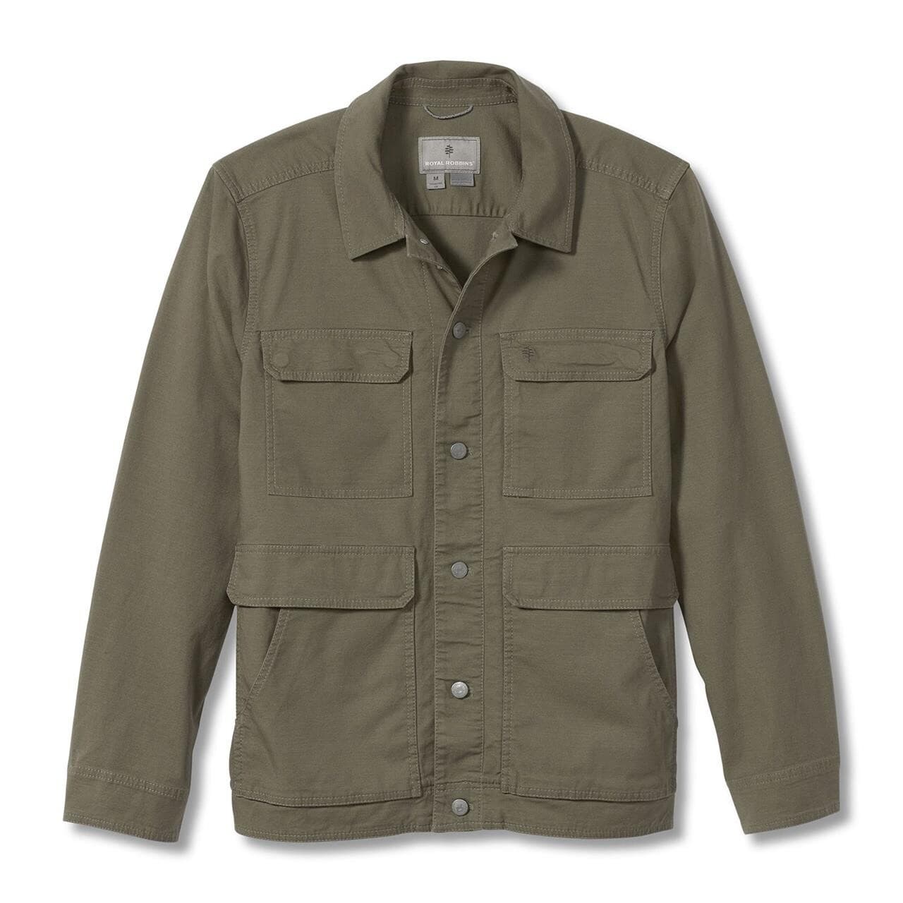 Royal Robbins Mens Billy Goat II Jacket (Grøn (EVERGLADE) Small)