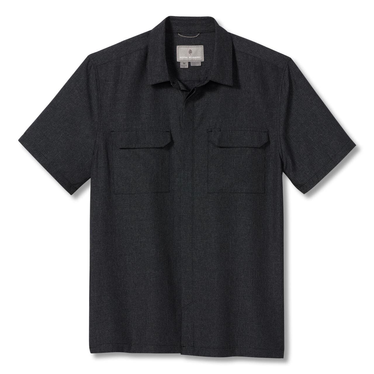 Royal Robbins Mens Sonoran Desert S/S (Sort (JET BLACK) Small)