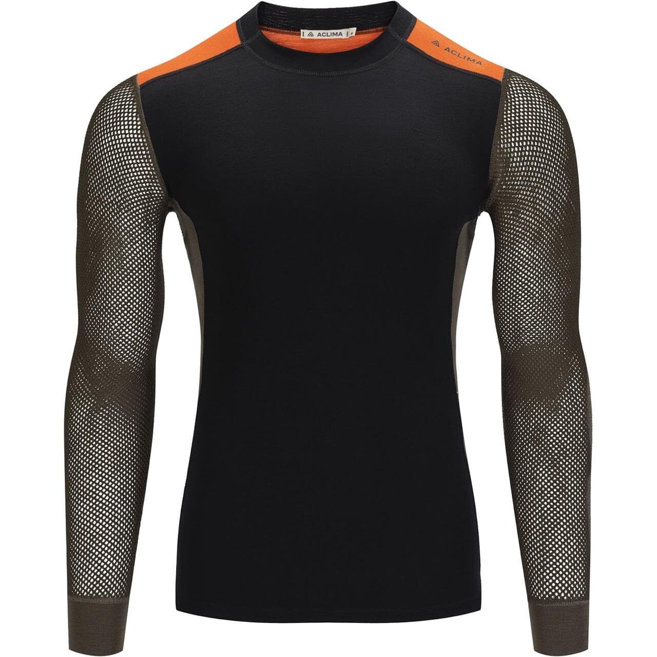 Aclima Mens Woolnet Hybrid Crew Neck (XX-large)
