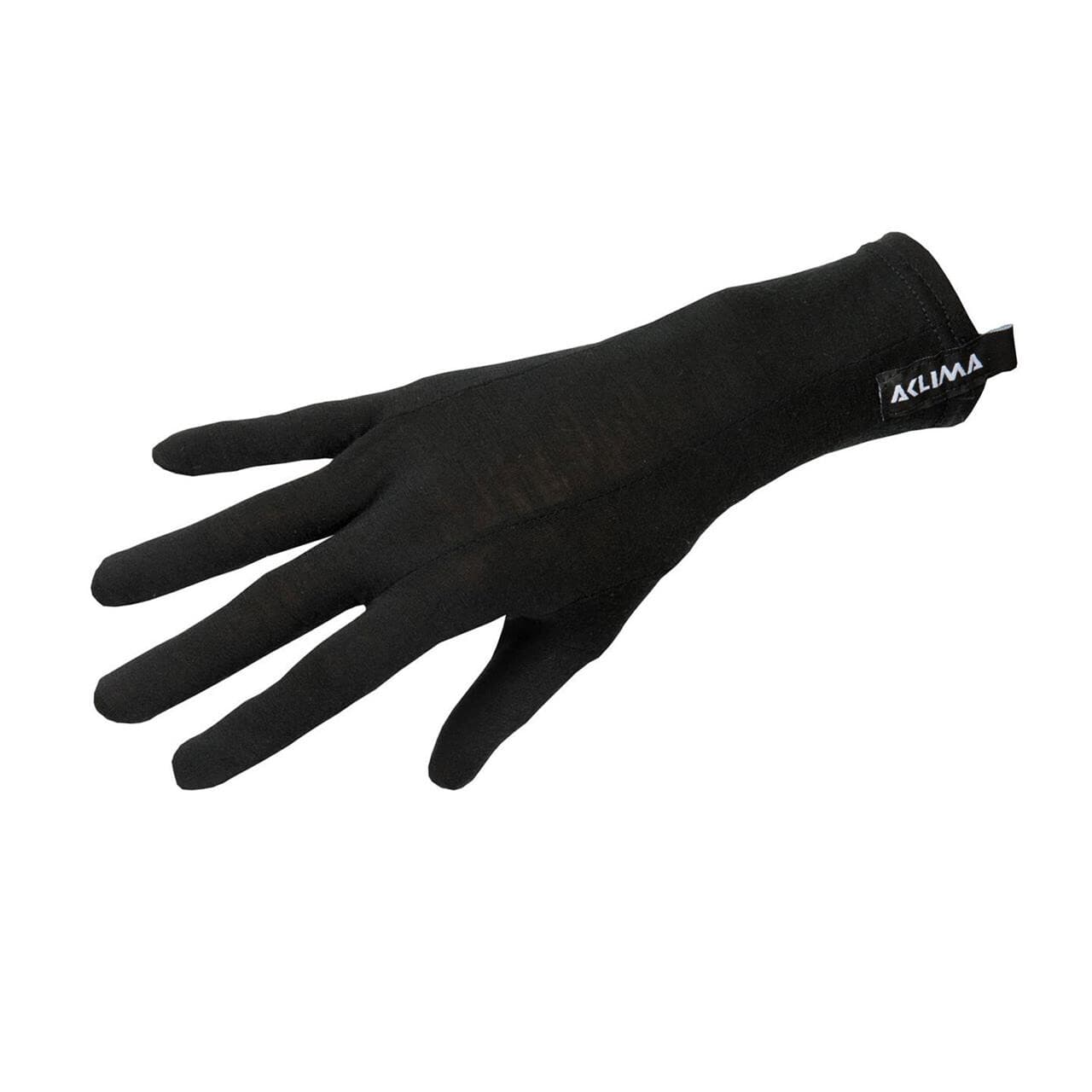 Aclima Hotwool Liner Gloves (Sort (BLACK) Large)