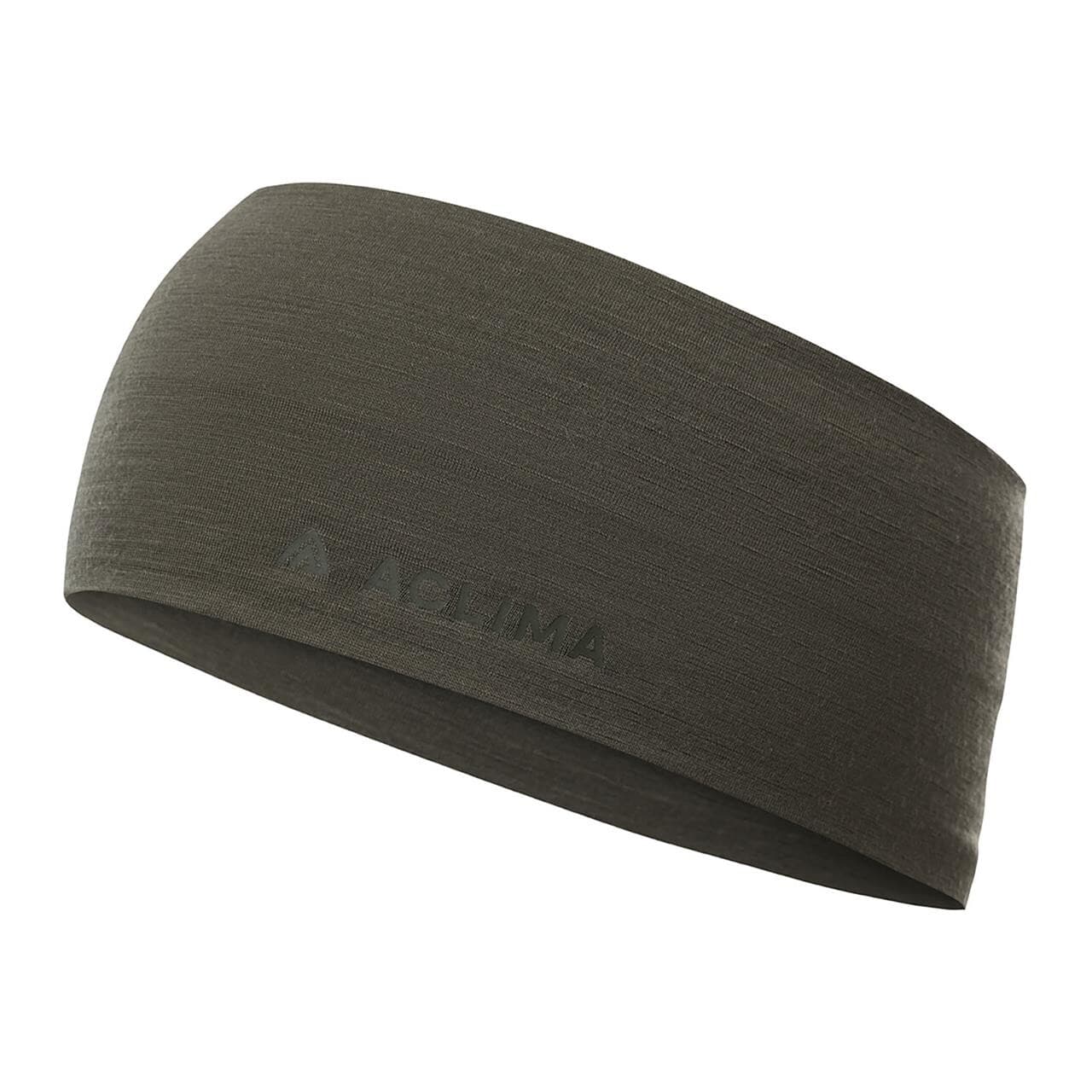 Aclima Lightwool Headband (Grøn (TARMAC) Medium)