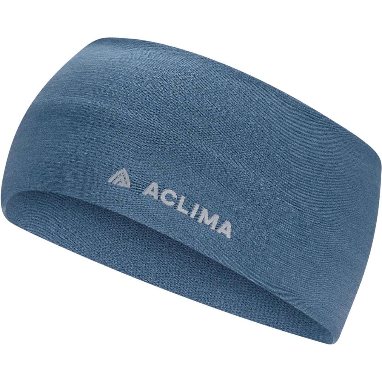 Aclima Lightwool Headband (Blå (BLUE FUSION) Large)
