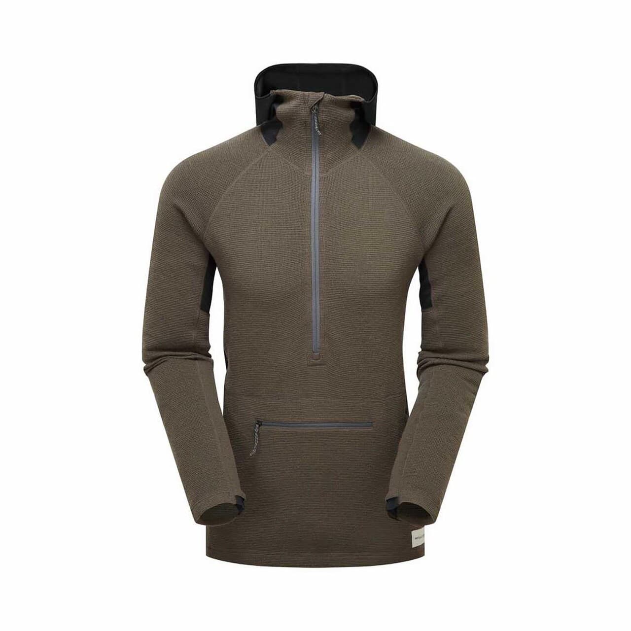 Artilect Mens Sundown 250 1/2 Zip Hd (Grøn (DEEP OLIVE/BLACK) Small)