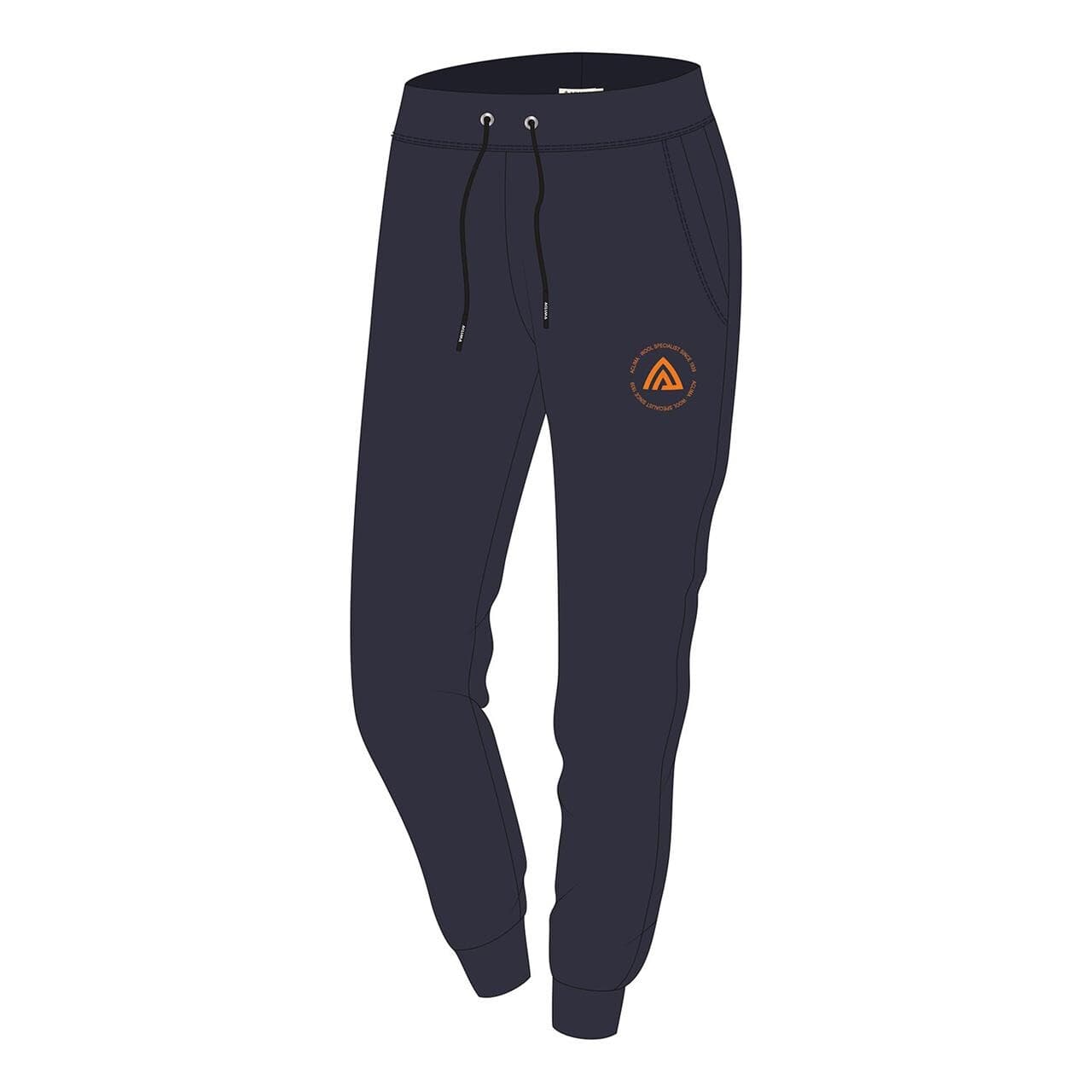 Aclima Mens FleeceWool Joggers (Blå (NAVY BLAZER) Small)