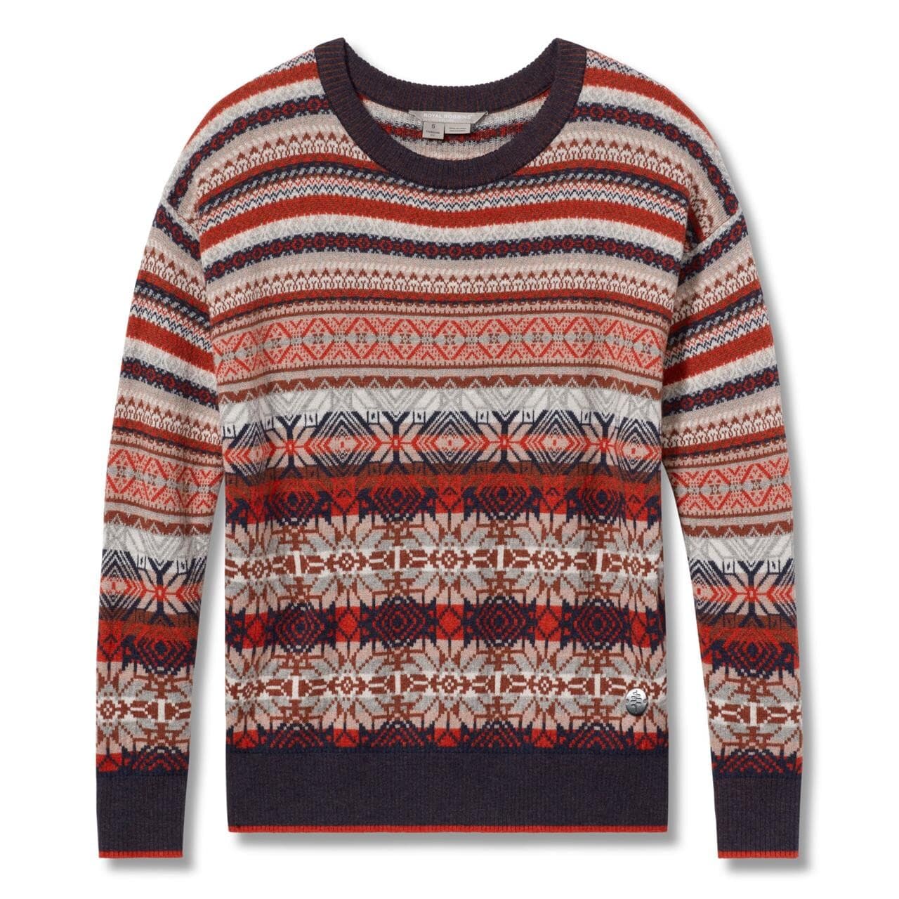 Royal Robbins Womens Westlands Relaxed Pullover (Rød (CRIMSON) X-large)