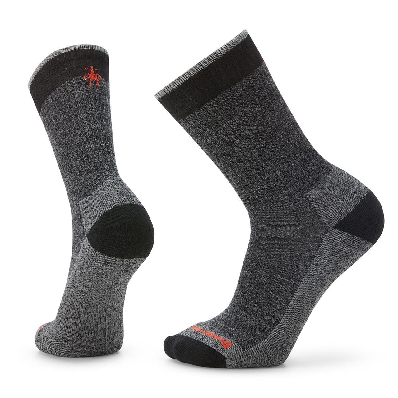 Smartwool Everyday Light Cushion Rollinsville Crew (Sort (BLACK) 46-49)