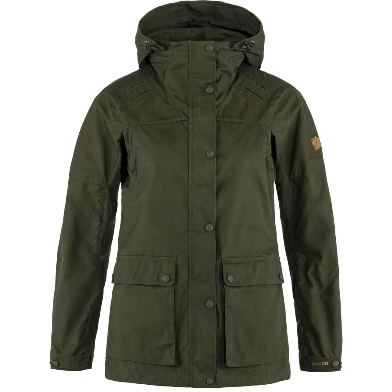 Fjällräven Womens Forest Hybrid Jacket (Grøn (DEEP FOREST/662) X-small)