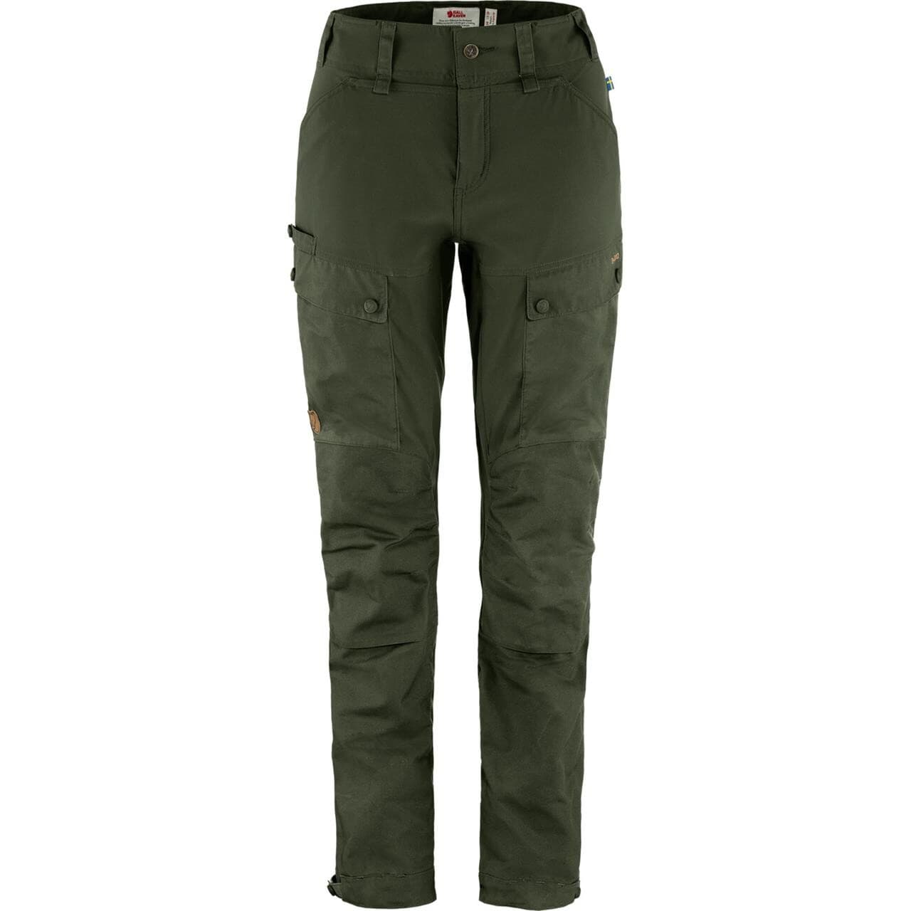 Fjällräven Womens Forest Hybrid Trousers (Grøn (DEEP FOREST/662) 34 lang)