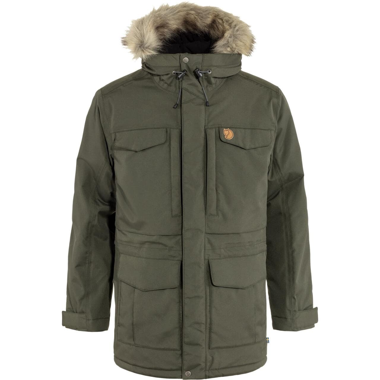 Fjällräven Mens Nuuk Parka (Grøn (DEEP FOREST/662) X-small)