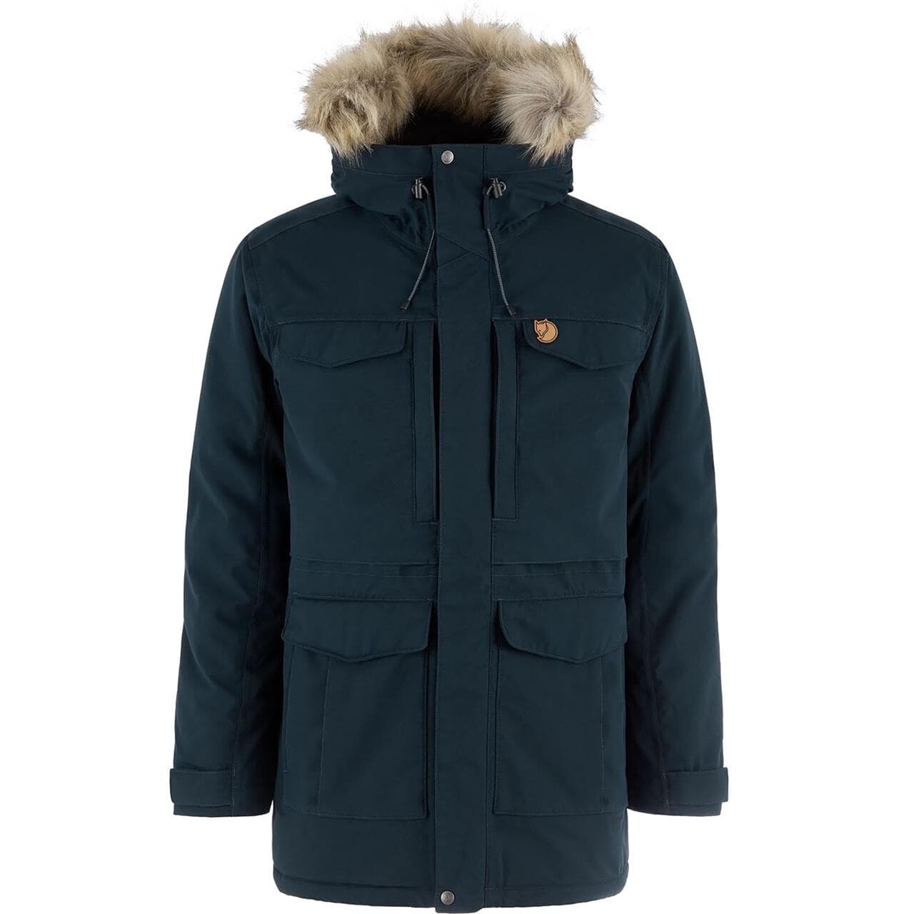 Fjällräven Mens Nuuk Parka (Blå (DARK NAVY/555) Small)