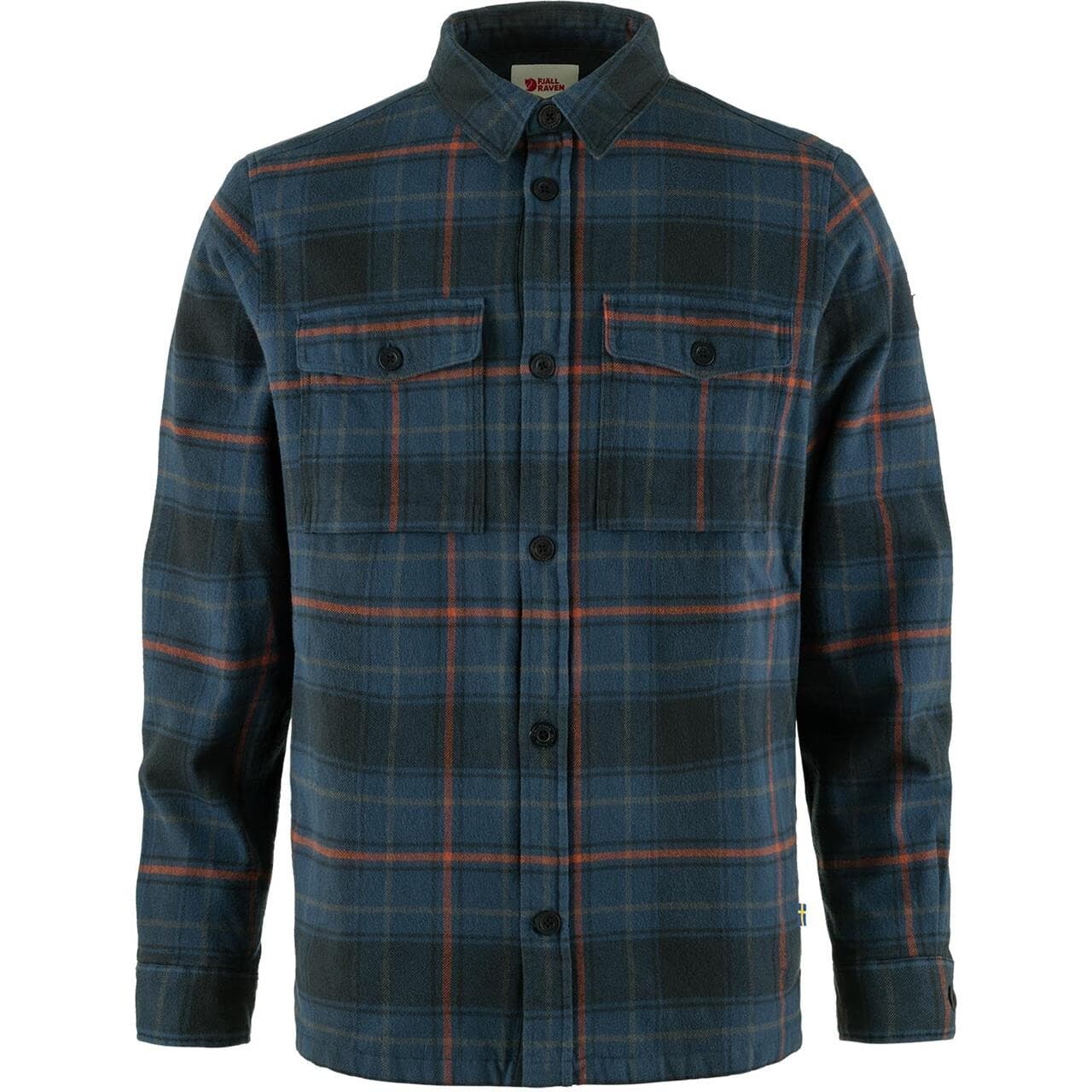 Fjällräven Mens Övik Lite Padded Shirt (Blå (DARK NAVY-INDIGO BLUE/555-534) X-small)