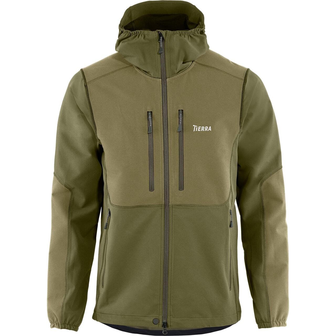 Tierra Mens Ace Hood Jacket Gen.2 (Grøn (FALL GREEN) Medium)