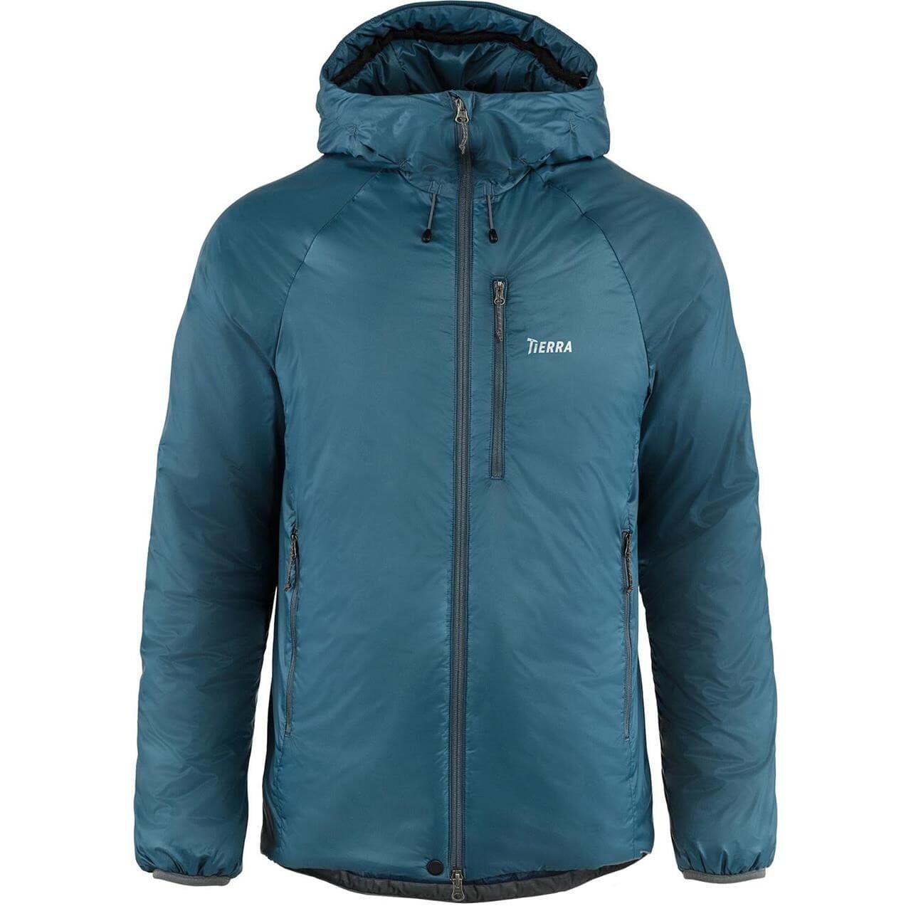 Tierra Mens Belay 120 Hood Jacket (Blå (DEEP SEA) X-large)