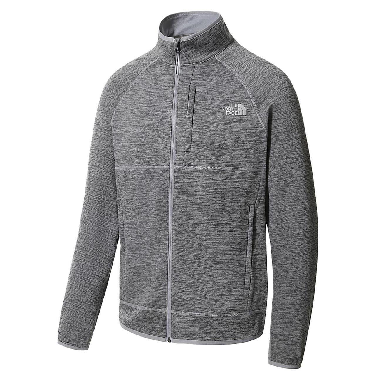 The North Face Mens Canyonlands Full Zip (Grå (TNF MEDIUM GREY HEATHER) Small)