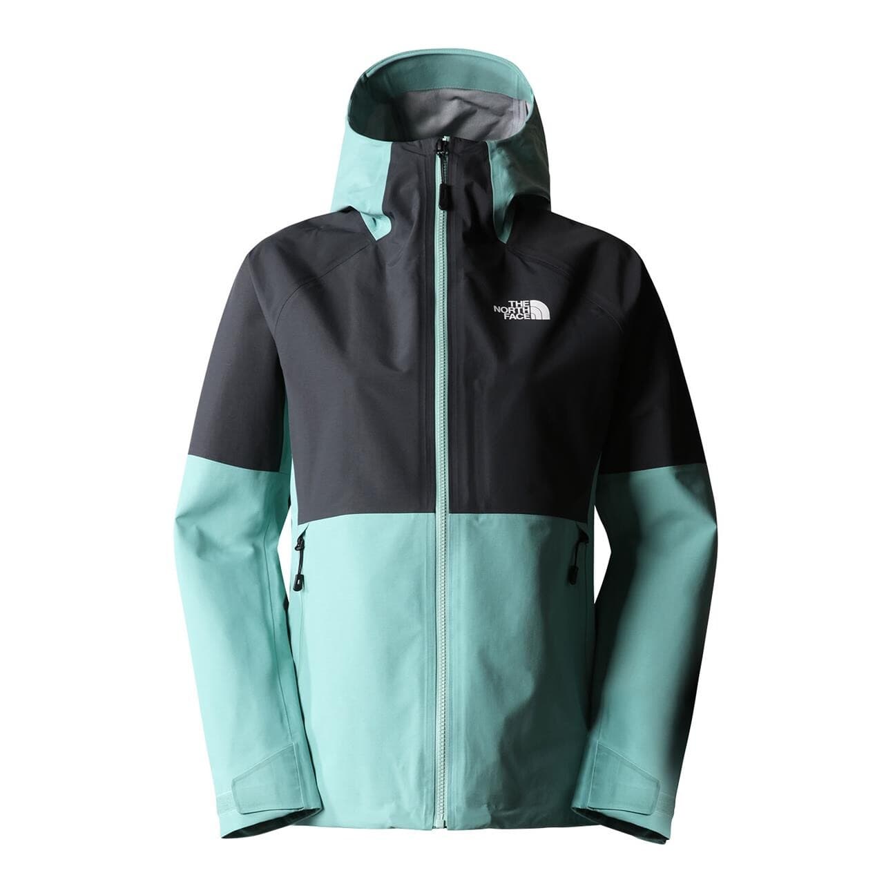 The North Face Womens Jazzi Futurelight Jacket (Grøn (WASABI/ASPHALT GREY) Medium)