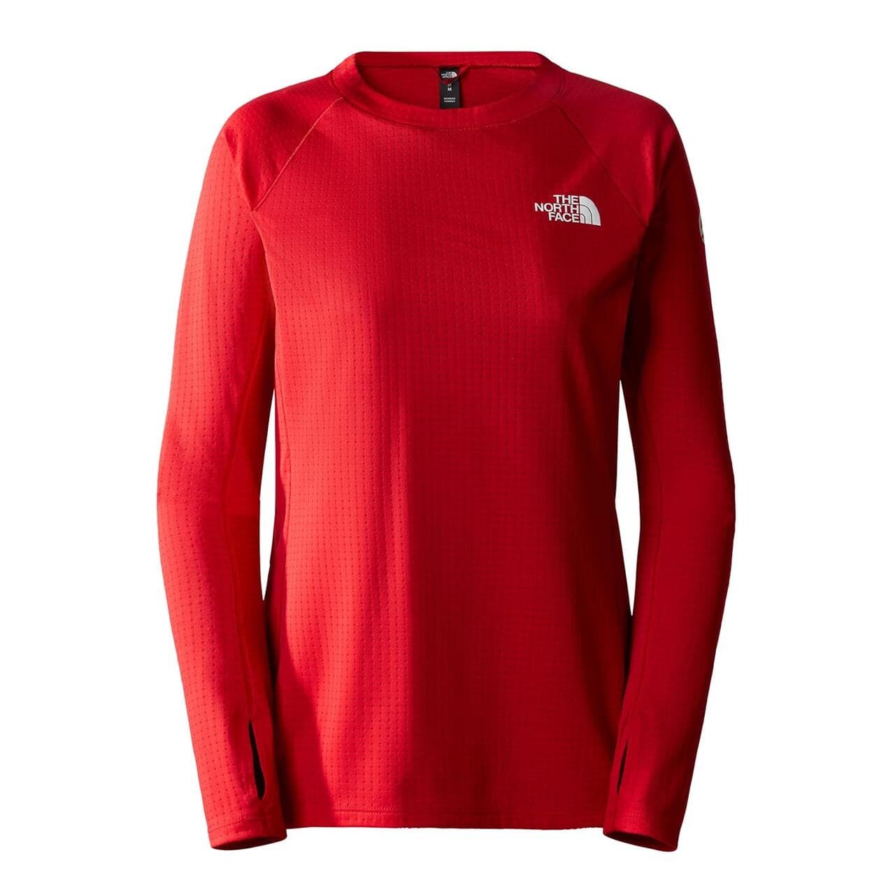 The North Face Womens Summit Pro 120 Crew (Rød (TNF RED) Large)