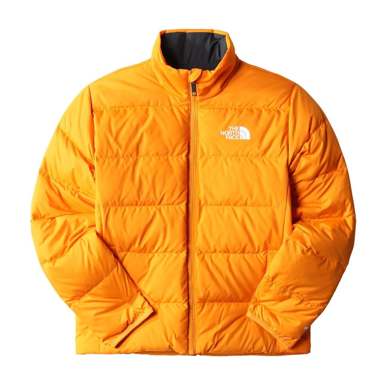 The North Face Teens Reversible North Down Jacket 2022 model (Orange (CONE ORANGE) X-large)