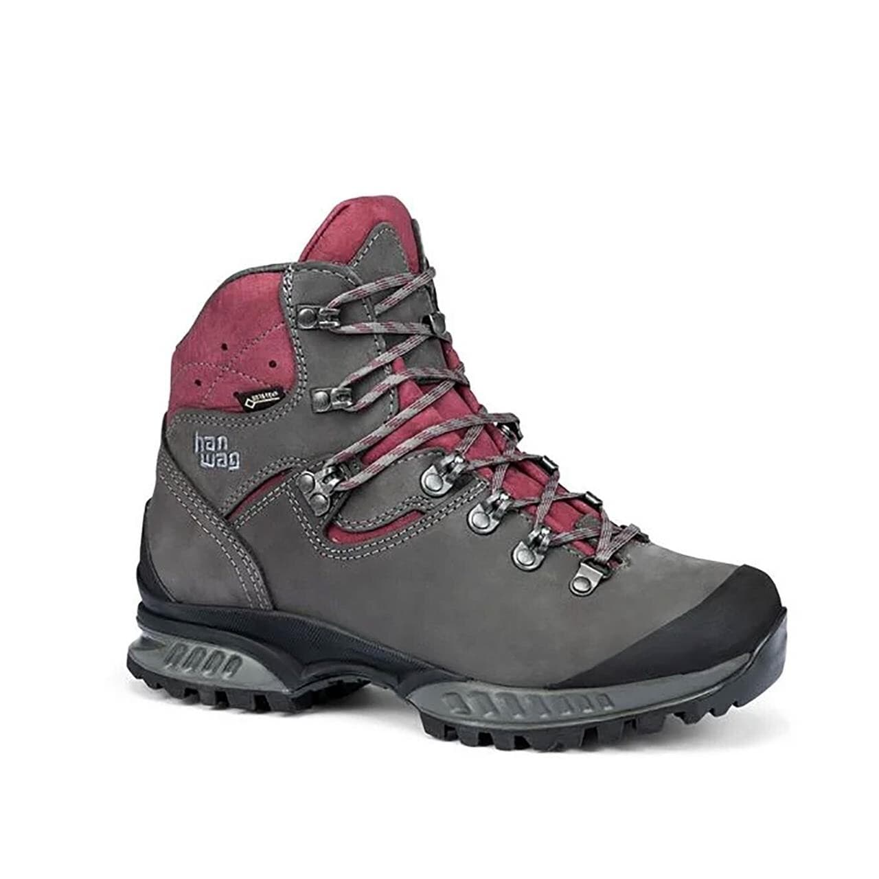 Hanwag Womens Tatra II Lady GTX (Grå (ASPHALT/DARK GARNET) 42,5)