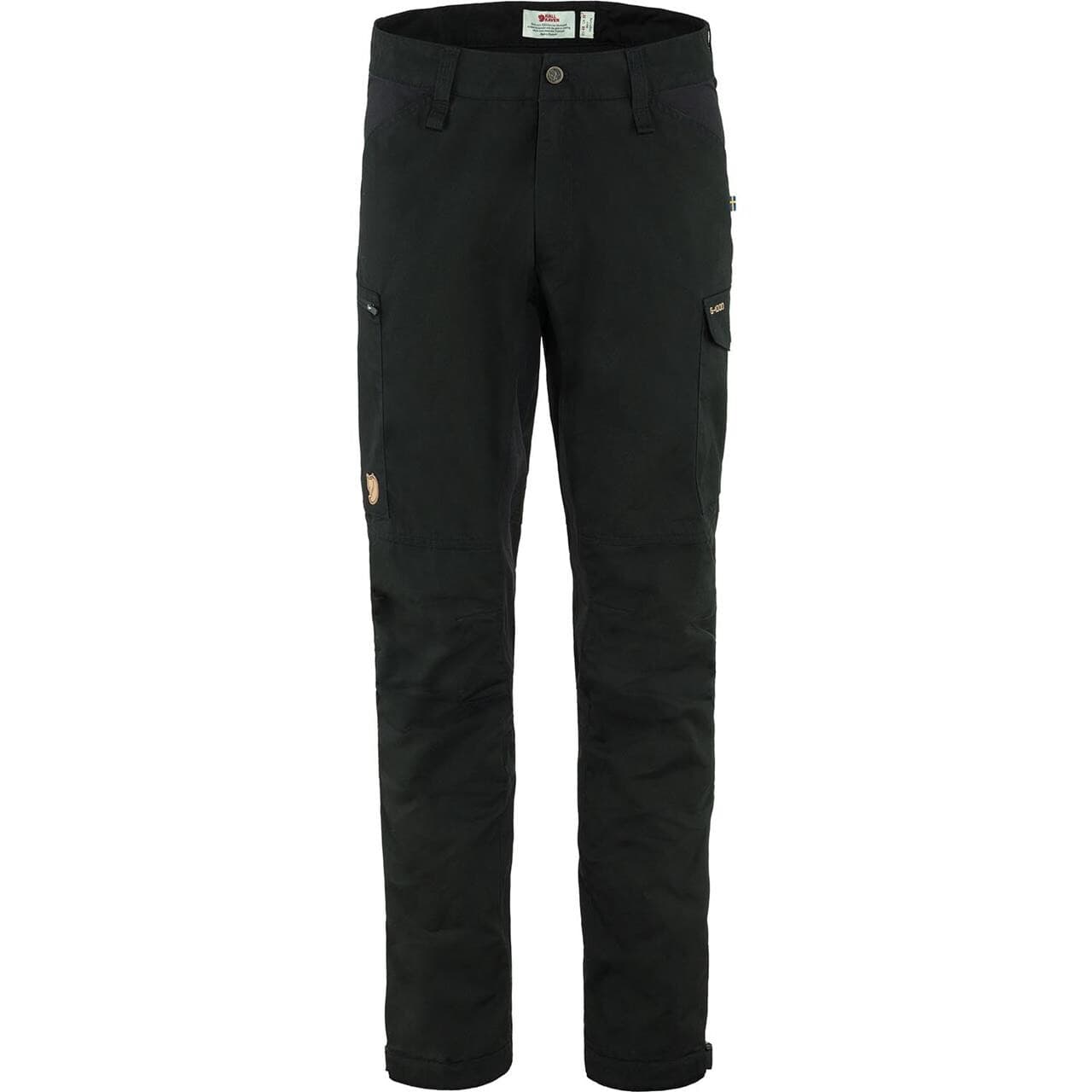 Fjällräven Mens Kaipak Trousers (Sort (BLACK/550) 58)