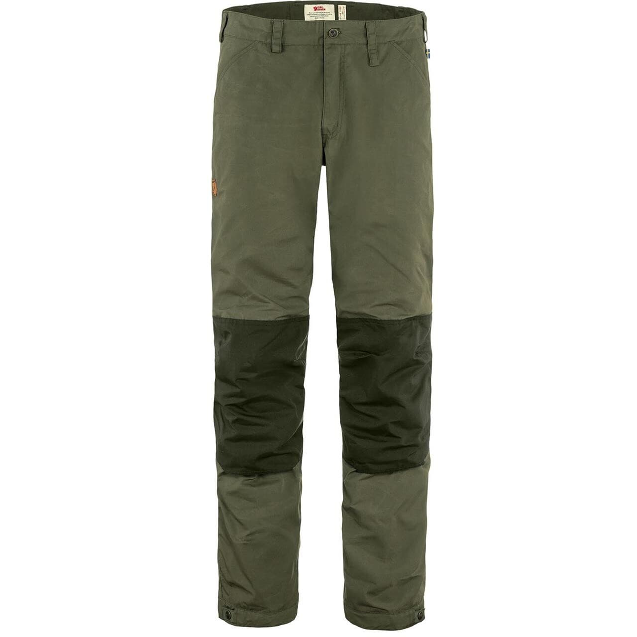 Fjällräven Mens Greenland Trail Trousers (Grøn (LAUREL GREEN-DP FOREST/625-662) 46 kort)