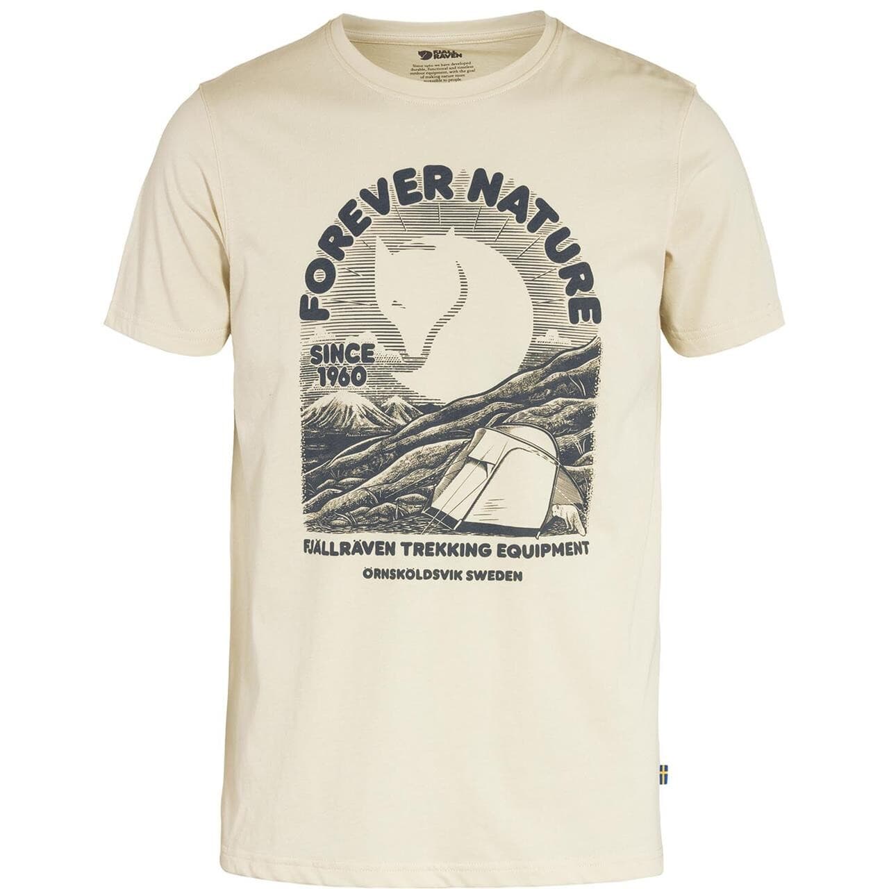 Fjällräven Mens Fjällräven Equipment T-shirt (Hvid (CHALK WHITE/113) X-small)