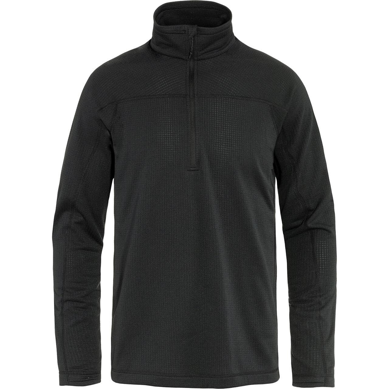 Fjällräven Mens Abisko Lite Fleece Half Zip (Sort (BLACK/550) Small)