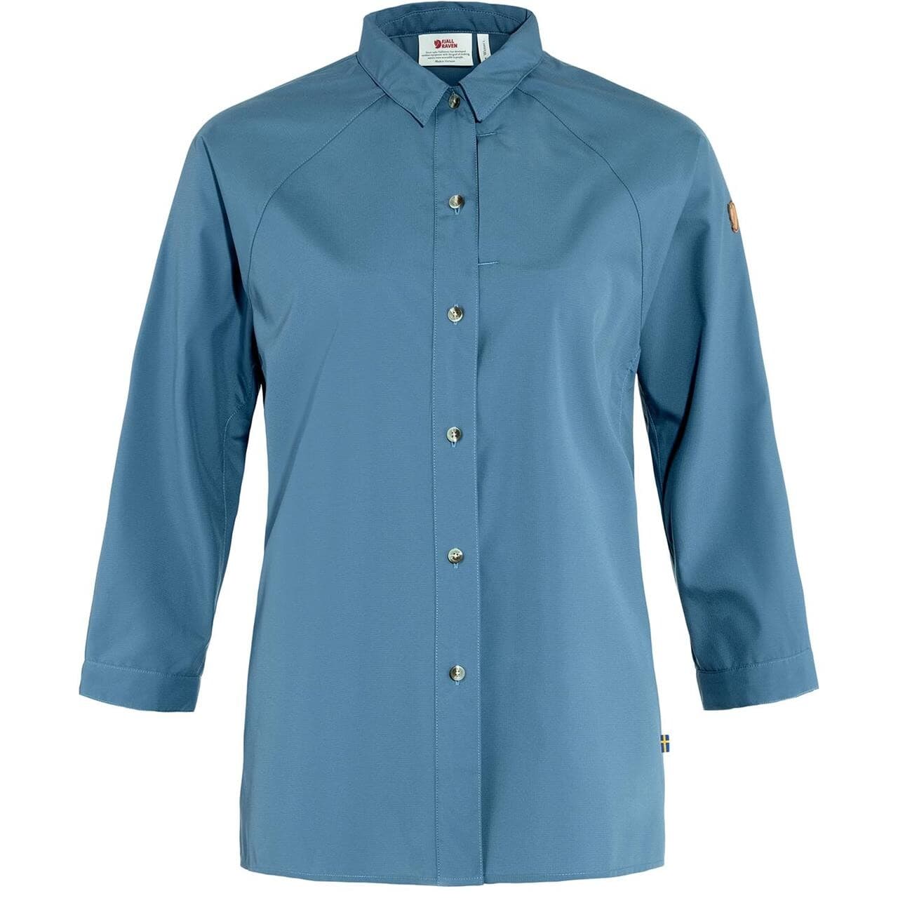 Fjällräven Womens Abisko Hike Shirt S2023 model (Blå (DAWN BLUE/543) Medium)