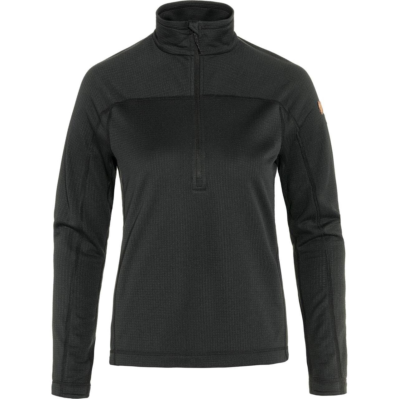 Fjällräven Womens Abisko Lite Fleece Half Zip (Sort (BLACK/550) Medium)