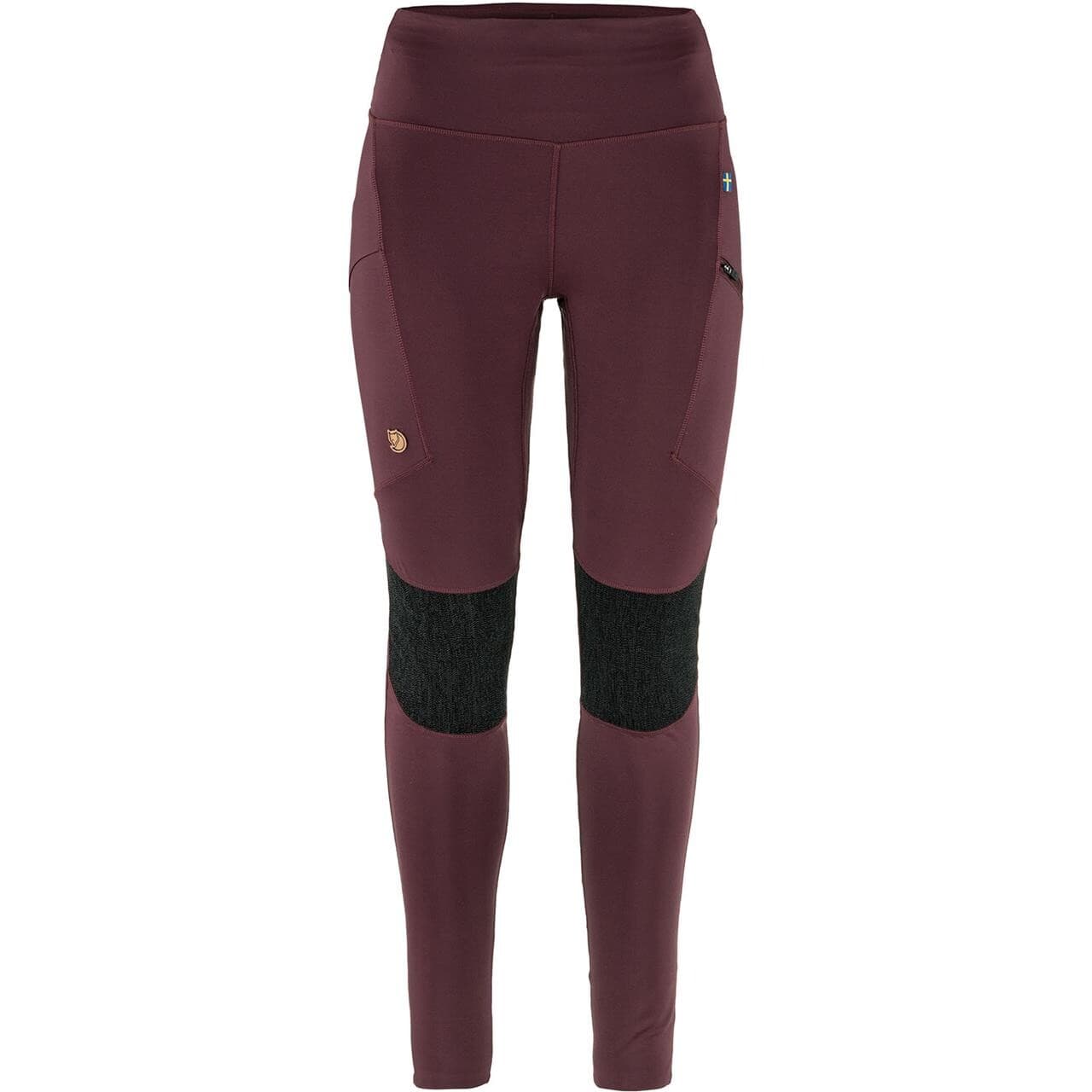 Fjällräven Womens Abisko Trekking Tights Hd (Rød (PORT/357) X-large)