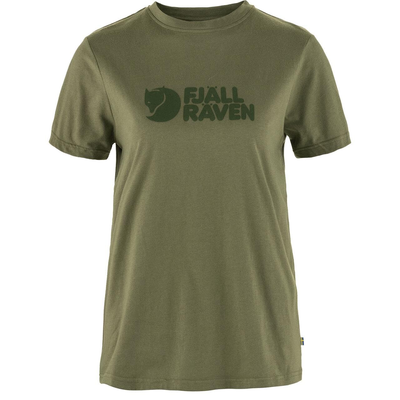 Fjällräven Womens Fjällräven Logo Tee (Grøn (GREEN/620) X-small)