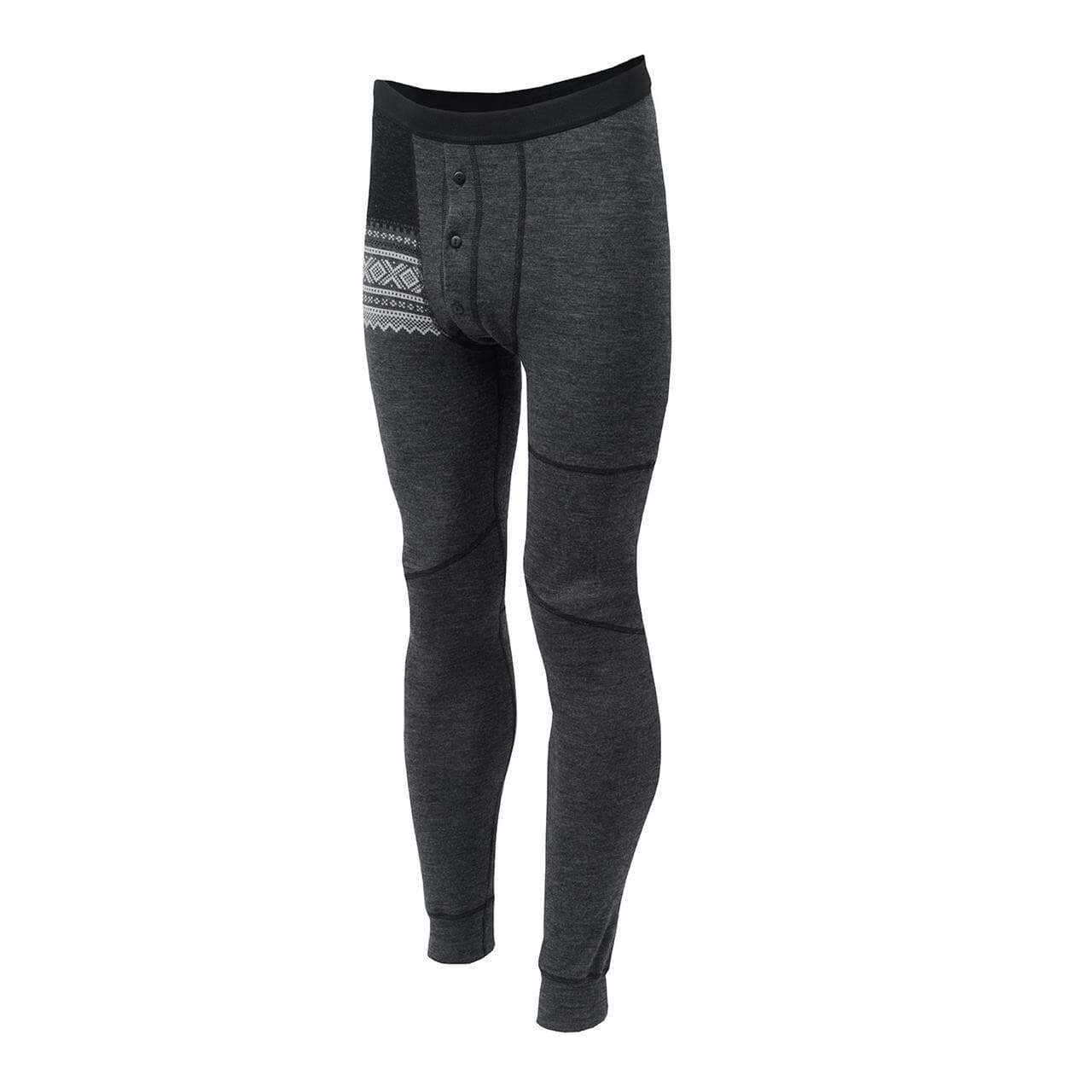 Aclima Mens DesignWool Marius Longs W/fly (Grå (NOREFJELL) XX-large)